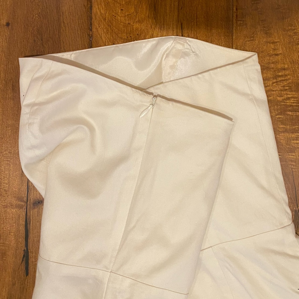 Ann Taylor Black and White Strapless Dress - Picture 4 of 4